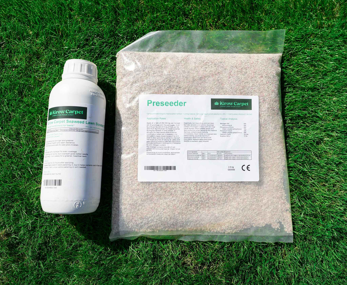 Robbie Recommends - Seeding Success Duo (2.5kg) - iGrow Carpet