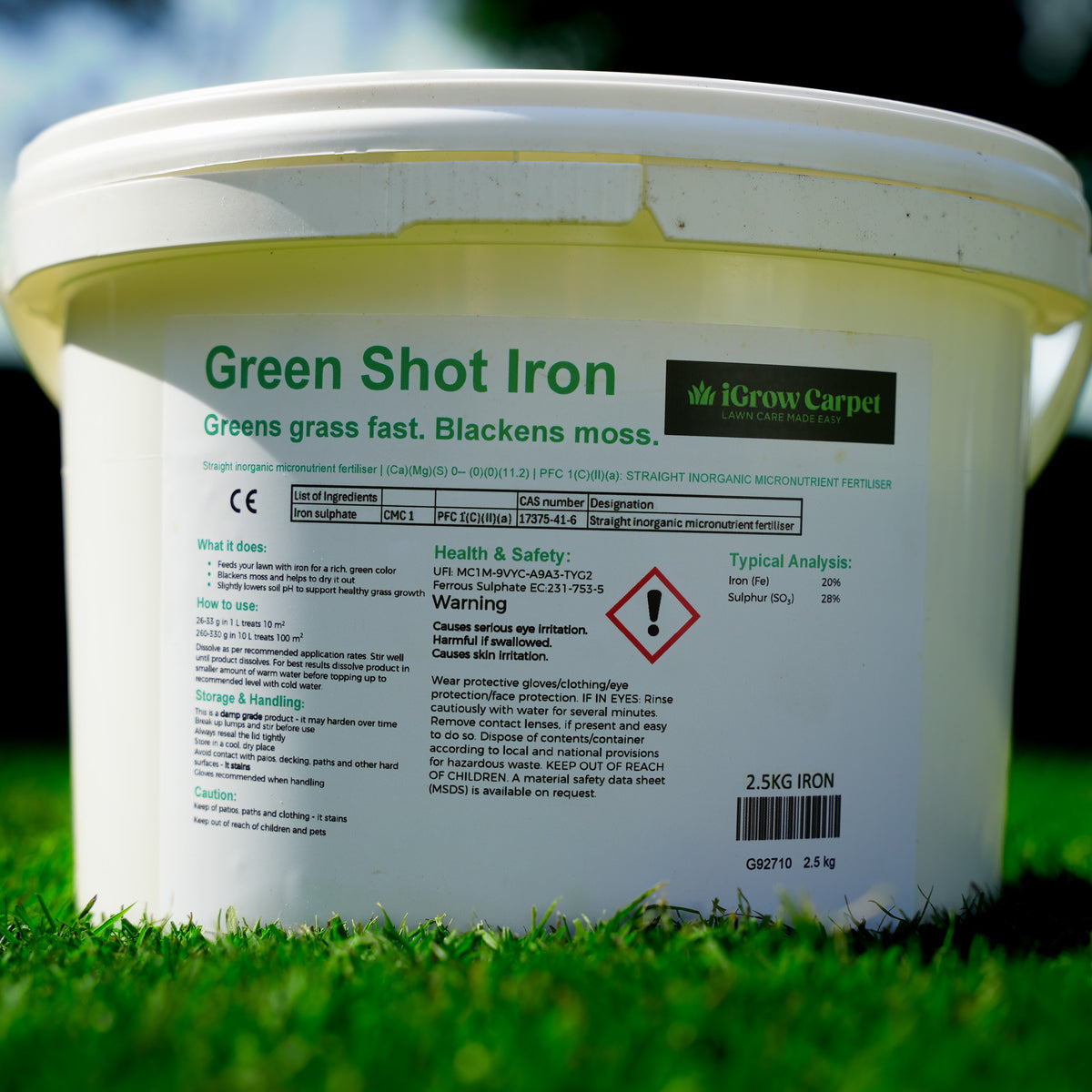 Green Shot Iron