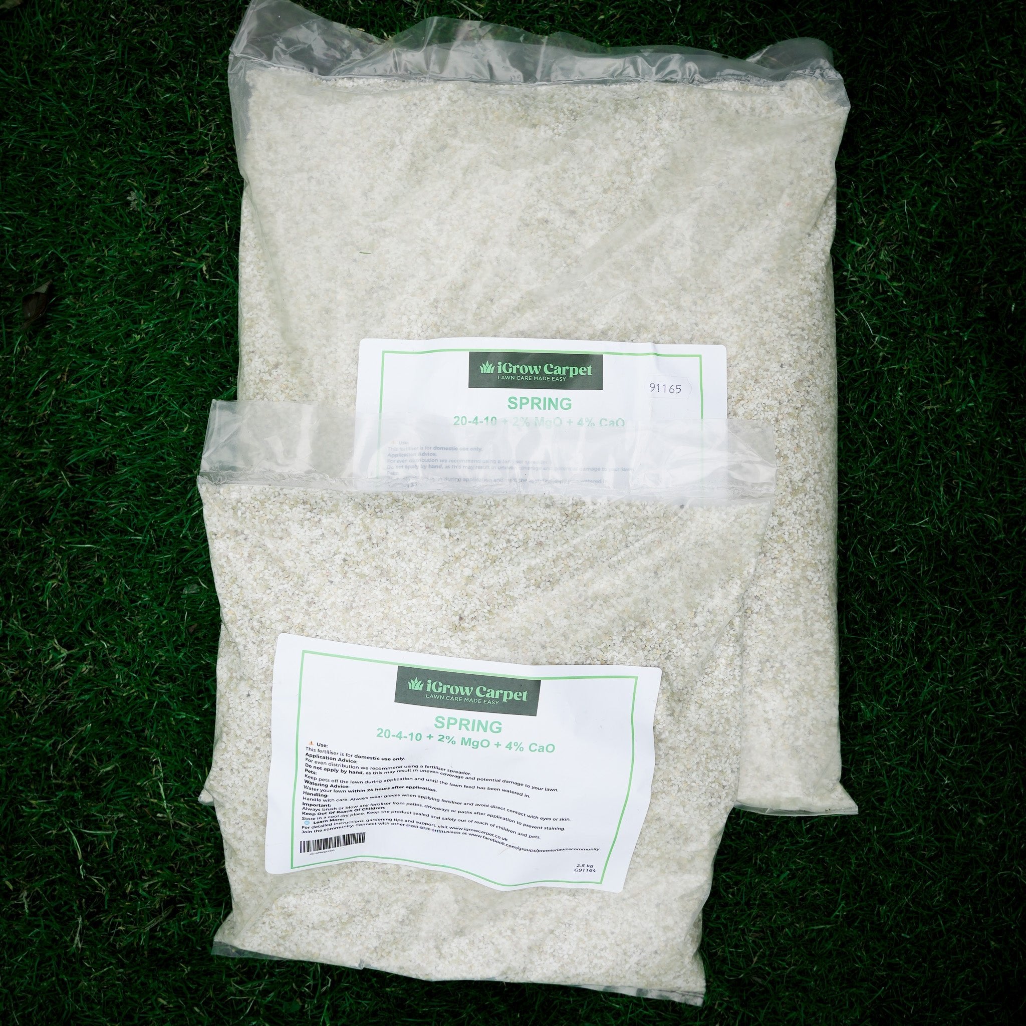 Spring Starter Plus Fertiliser 2.5kg and 8kg bags