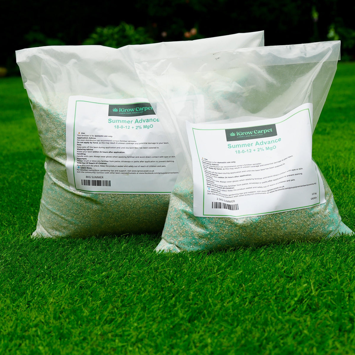 Summer Advance Fertiliser - iGrow Carpet