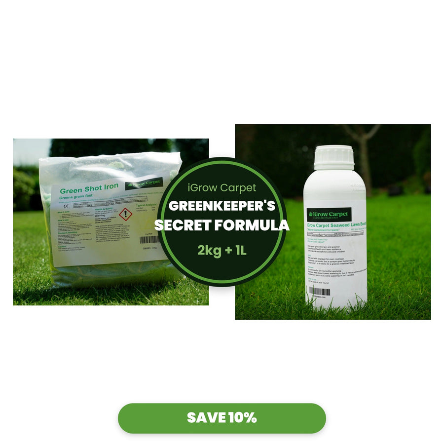 The Greenkeeper’s Secret Formula (Green Shot Iron & Seaweed) - iGrow Carpet