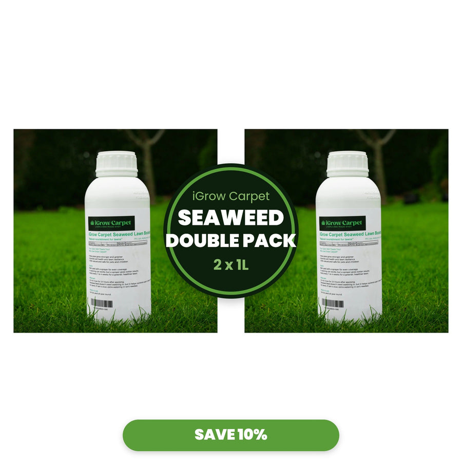 Seaweed Lawn Booster (Double Pack) - iGrow Carpet